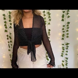 Pretty little thing sheer top